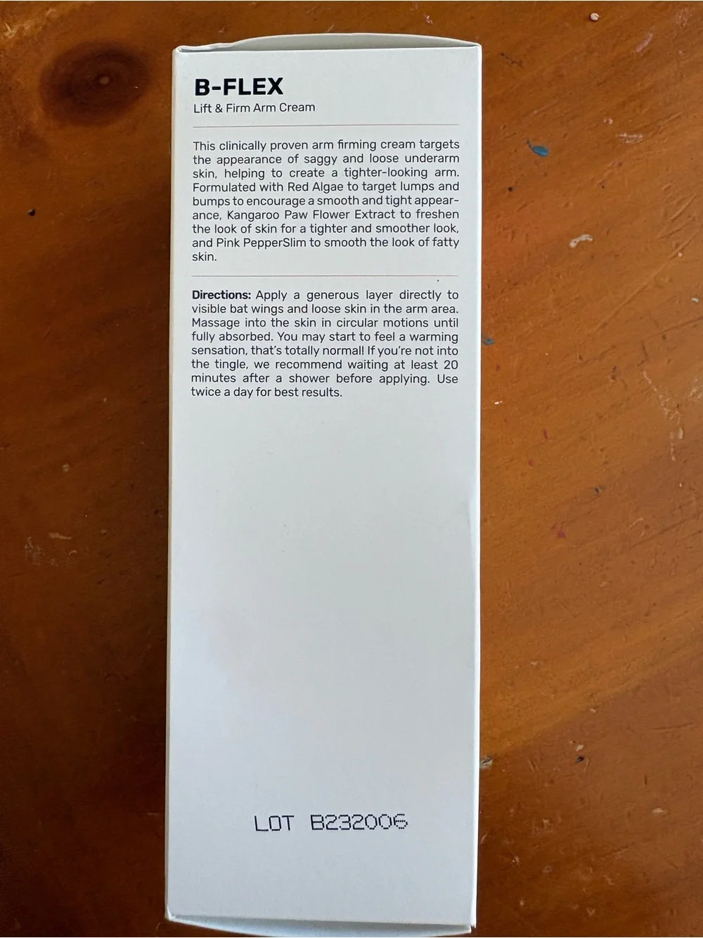 Maëlys B-FLEX Lift & Firm Arm Cream — Purple